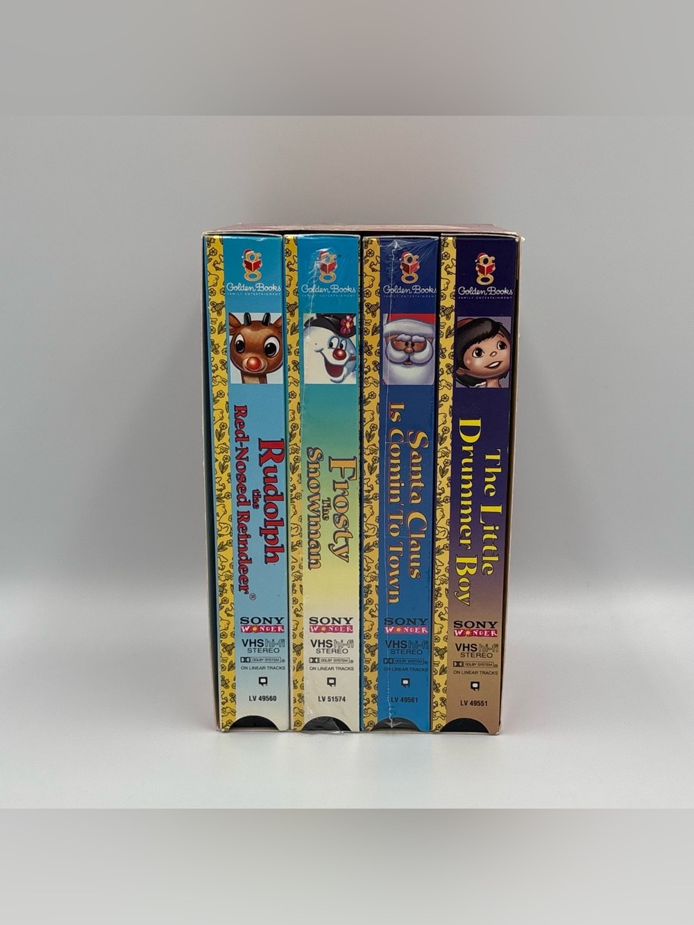 Vintage Holiday Classics Collection VHS Box Set Rudolph Frosty the Snowman Santa